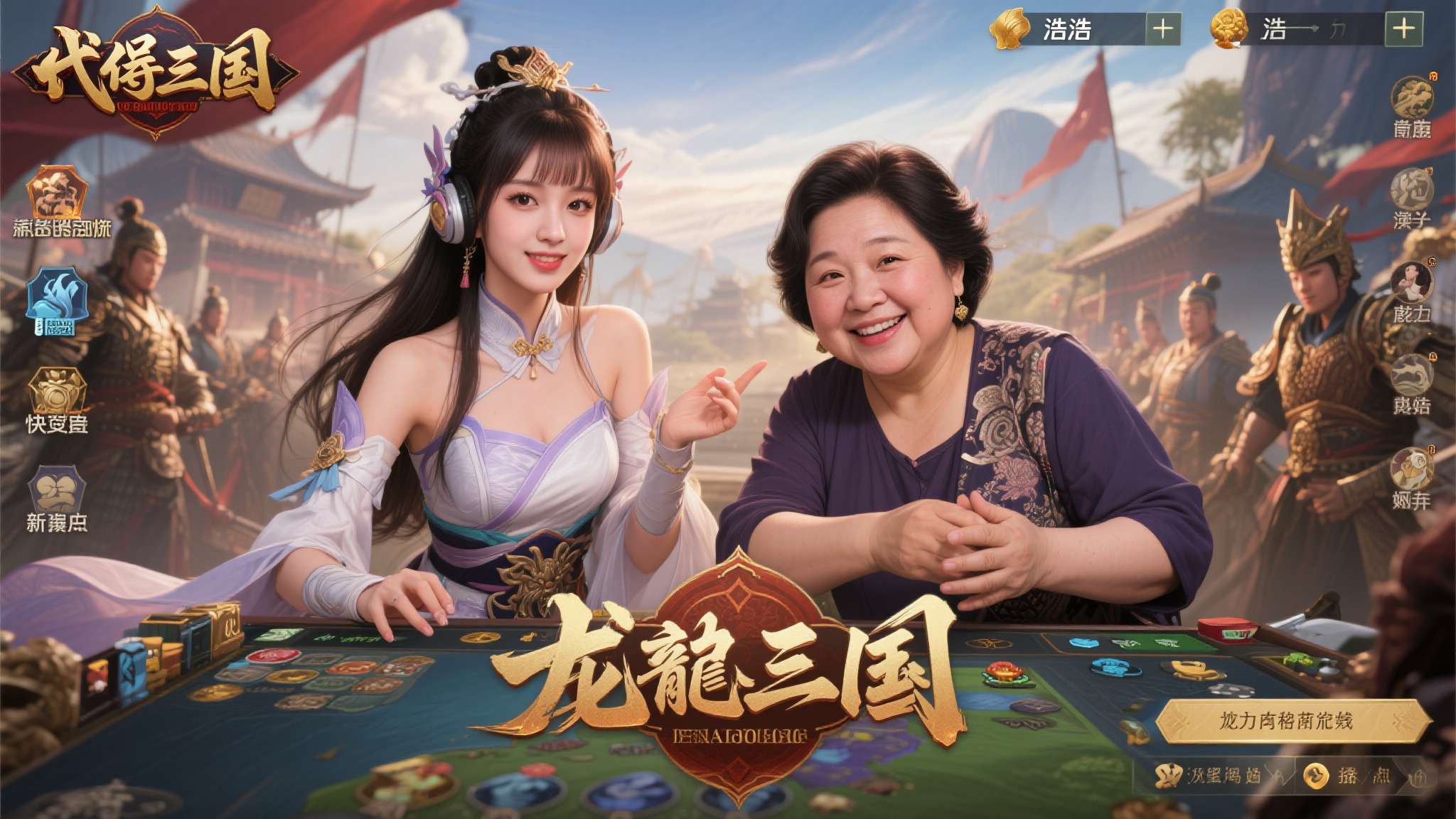 当知名网红主播周淑怡与浩浩妈萍萍联手出现在同一款游戏中，网络瞬间沸腾了。这不仅仅